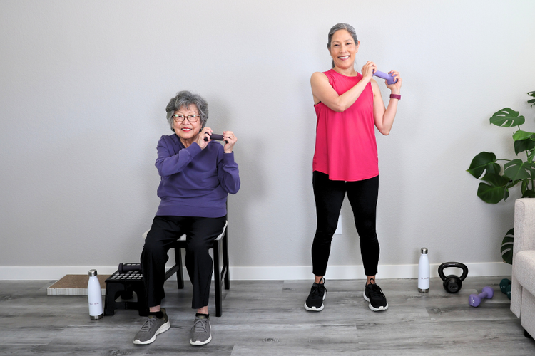 30-Min Walk &amp; Weights Workout